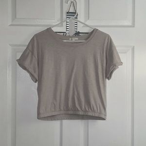 Z Supply top- sand color- size Sm